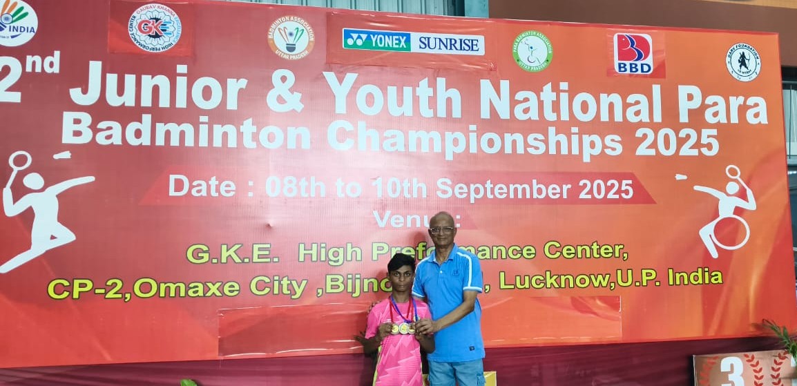 CM Trophy winner and National level para badminton champion- SANJEEV.S(X-A) (2)